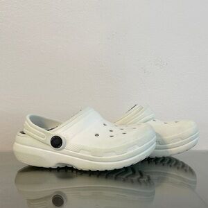 CROCS Lined White